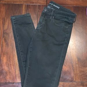 Articles of society skinny olive green jeans
